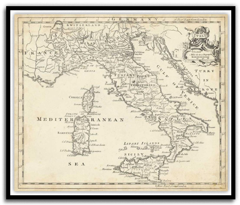 Map of Italy