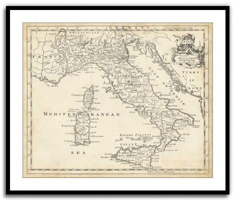Map of Italy