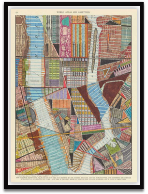 Modern Map of New York II