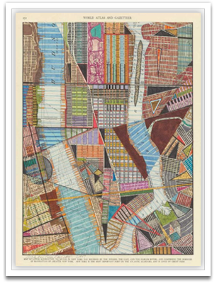 Modern Map of New York II