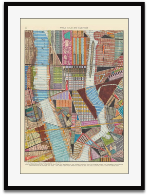 Modern Map of New York II