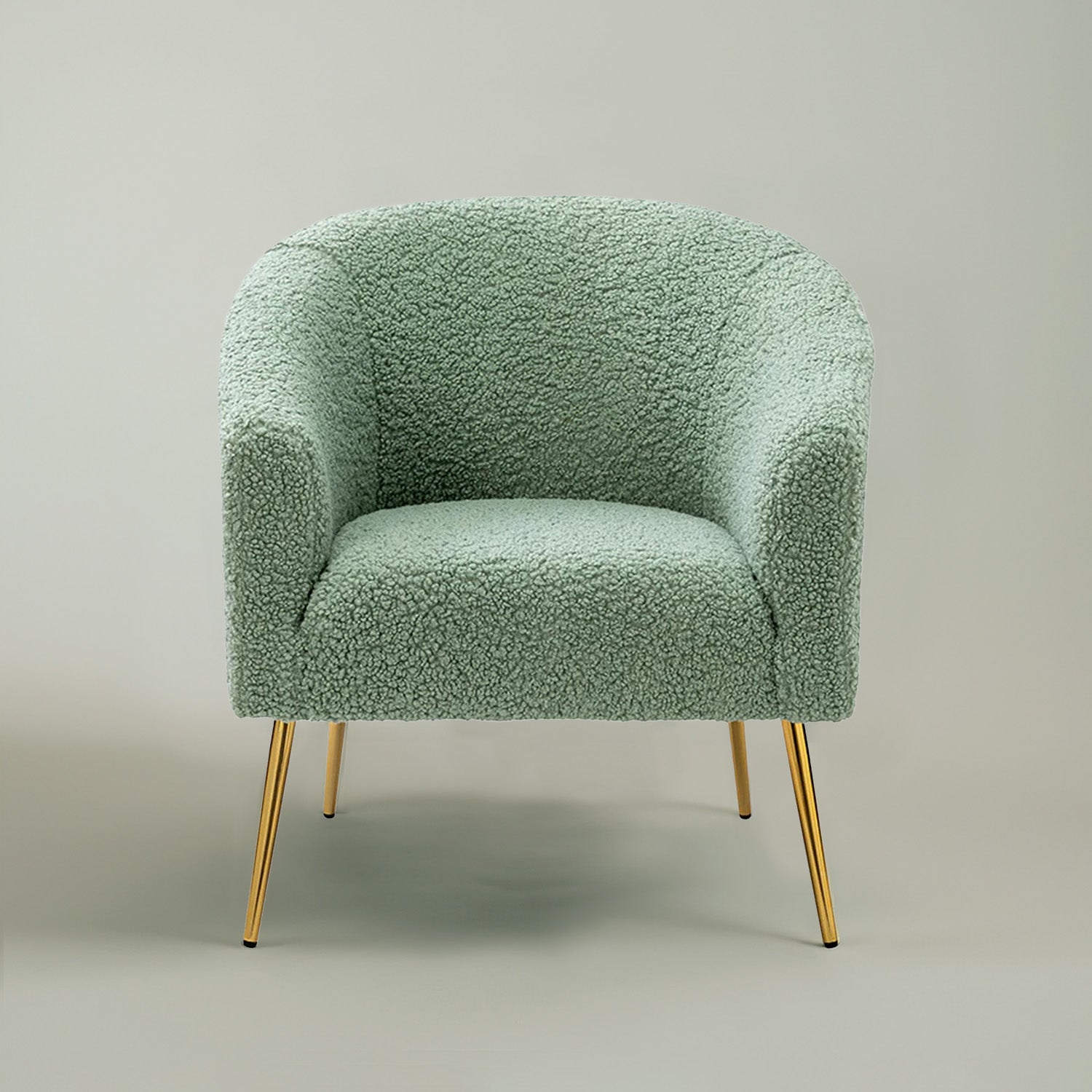 Modern Touch Velvet Chair in Green