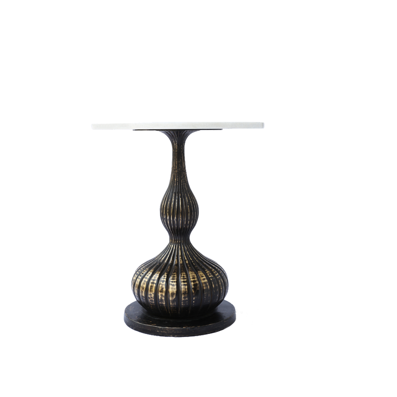 Peg Table - Antique Brass