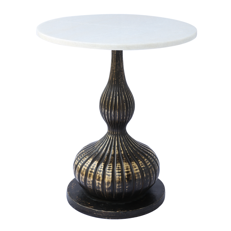 Peg Table - Antique Brass