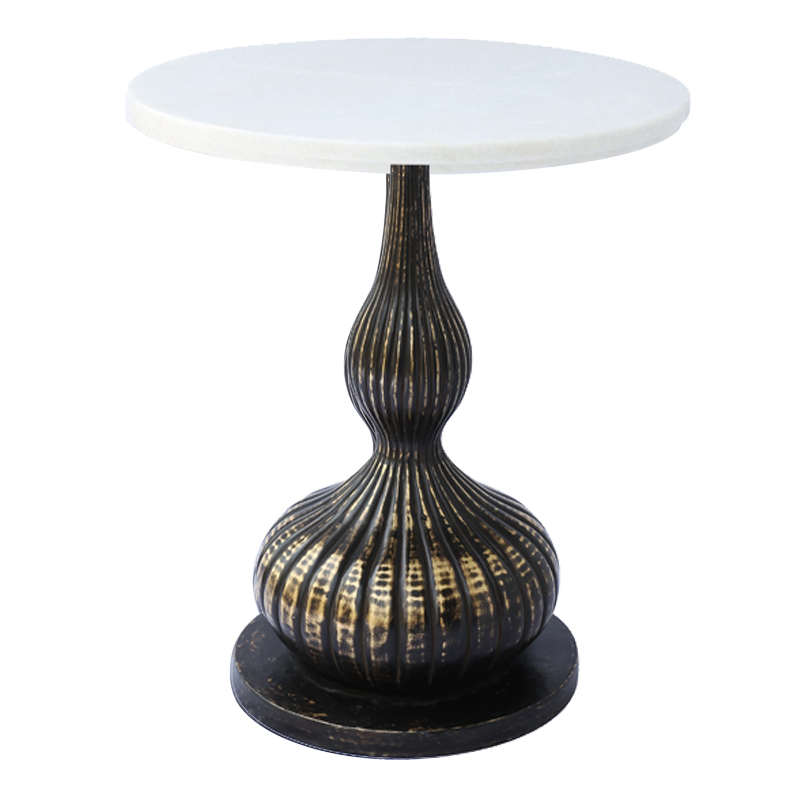 Peg Table - Antique Brass