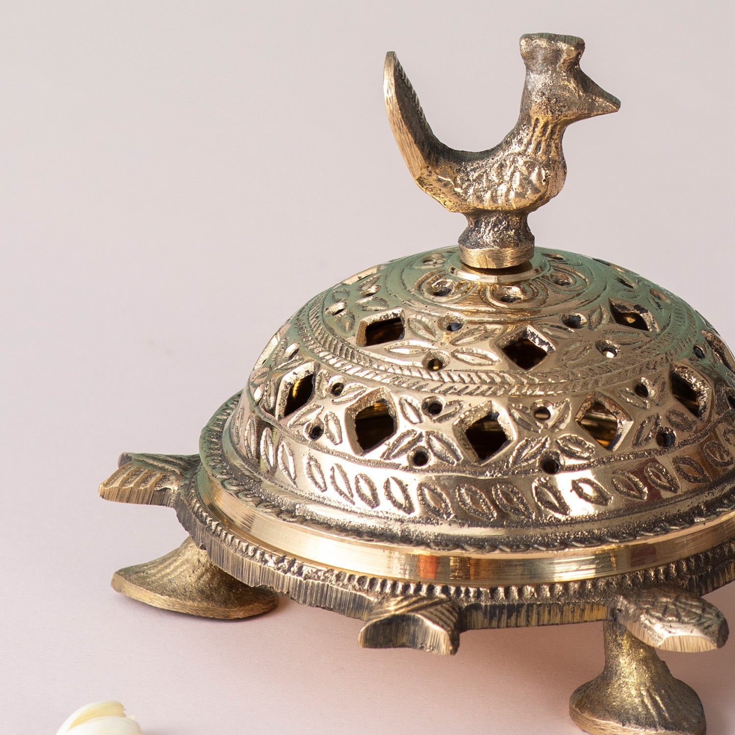 Elegant Turtle Incense Holder Decor