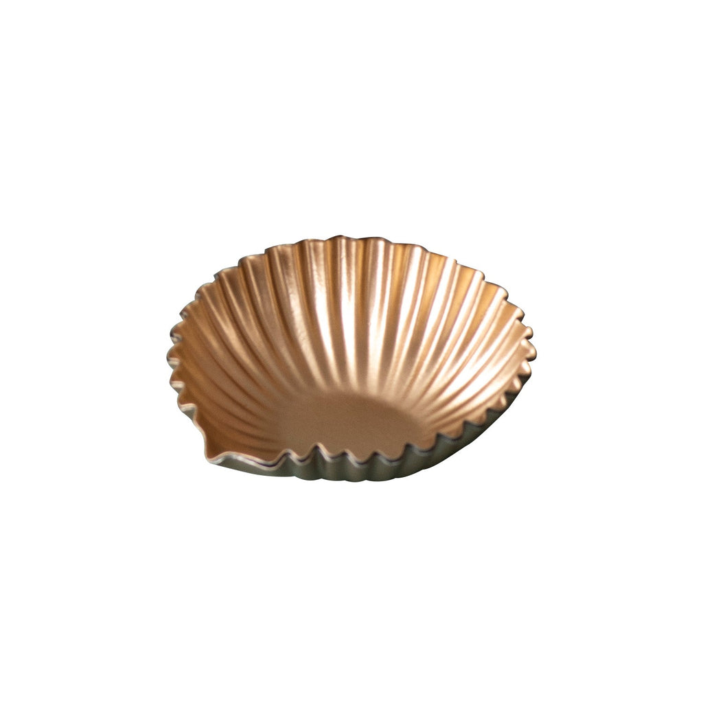 Gold Metallic Design Diyas Set of 6