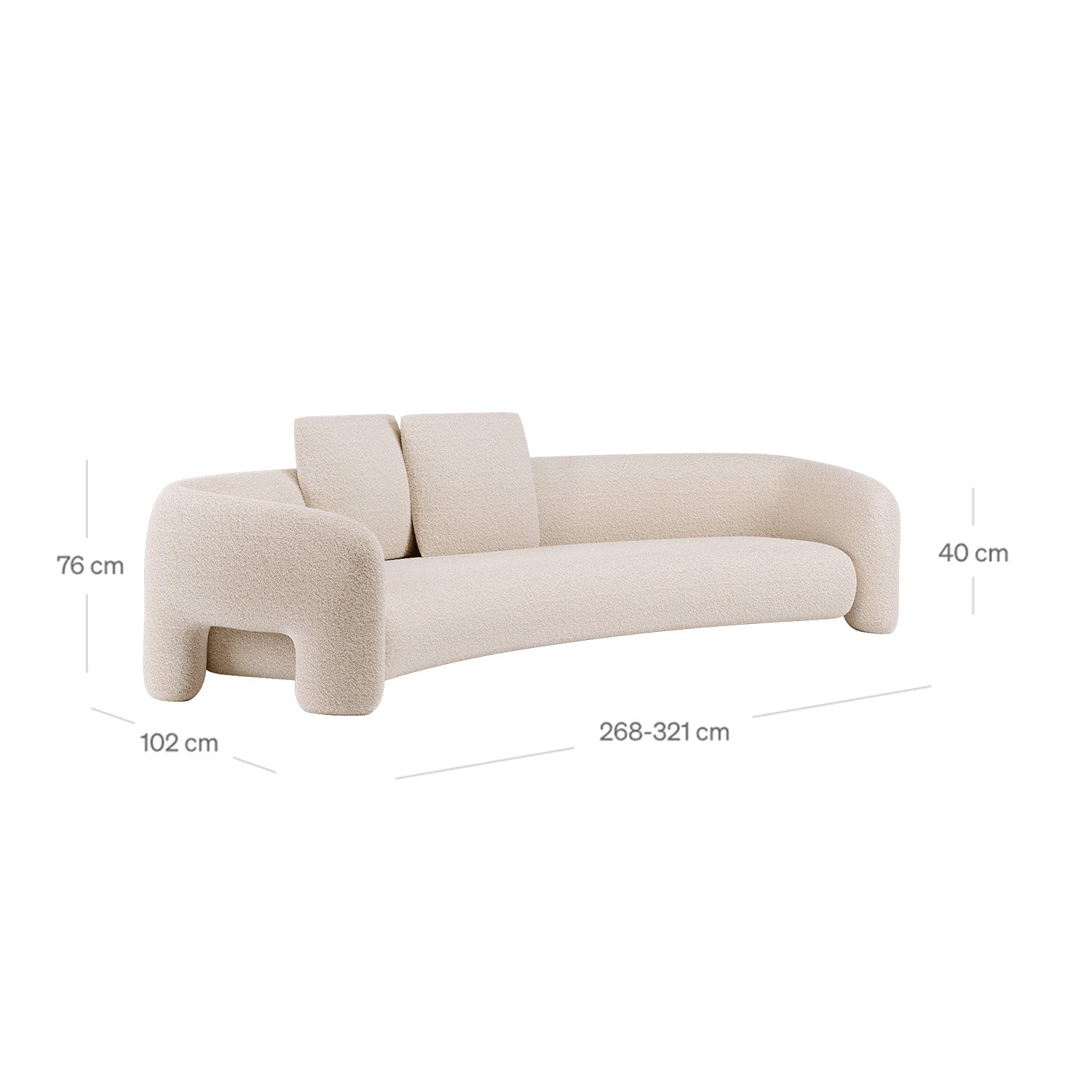 UrbanOpulence Five-Seater Sofa