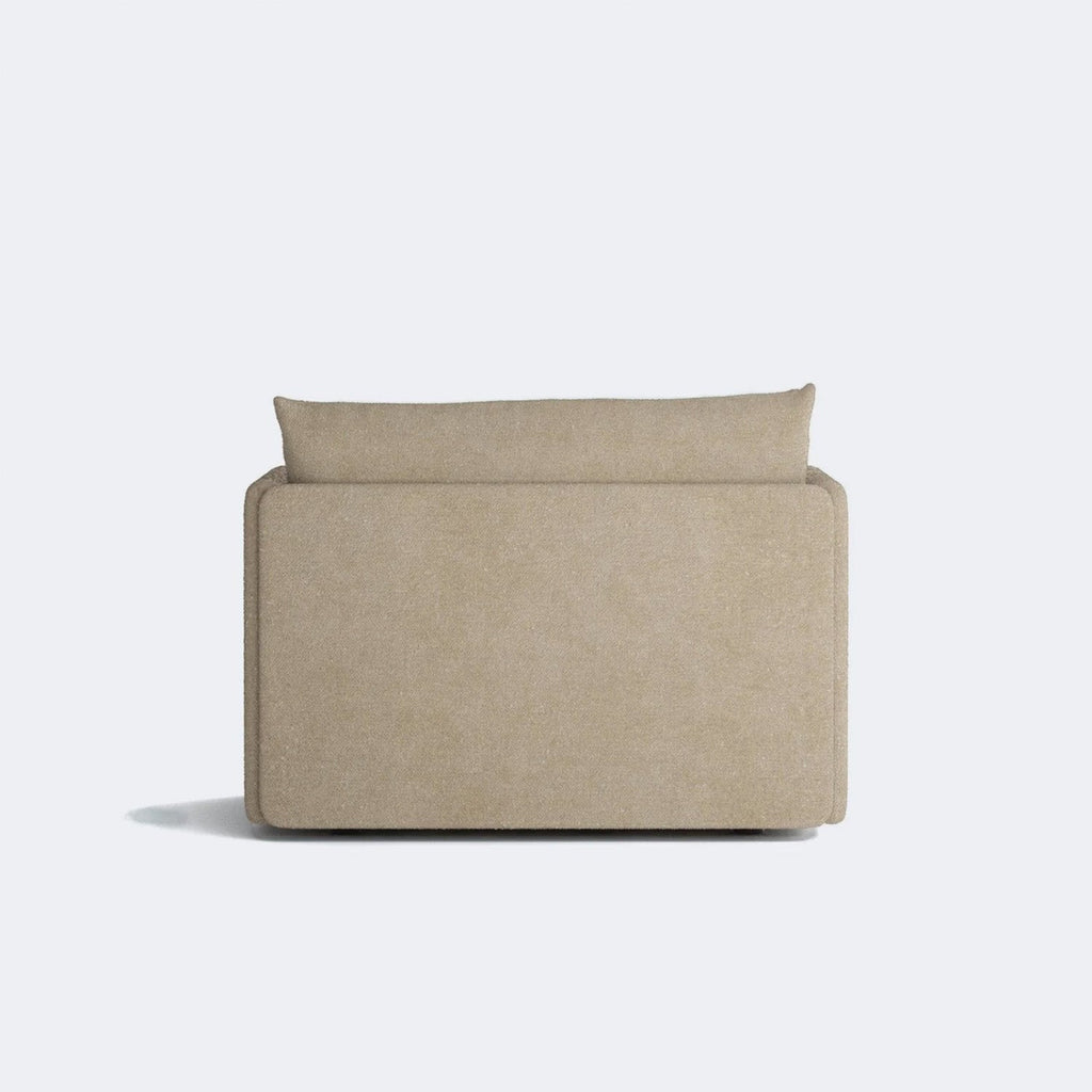 CozyChic Sand Boucle Accent Sofa