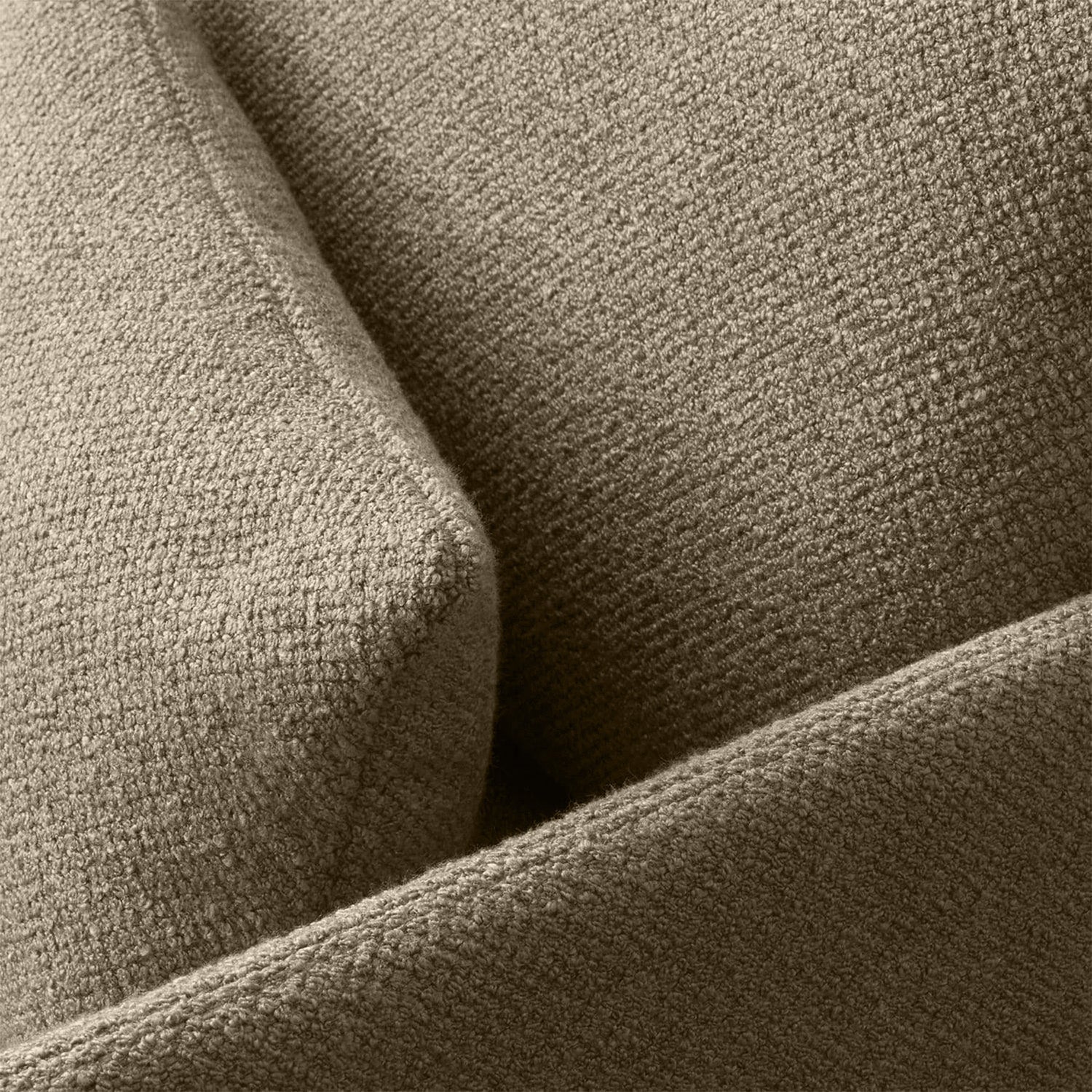 CozyChic Sand Boucle Twin Sofa