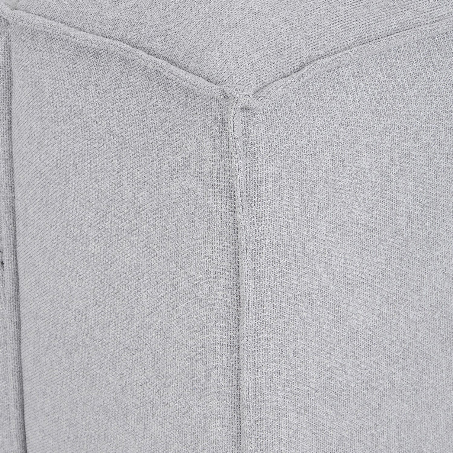 ElegantEdge 2 Seater Versatile, Comfortable Grey L Shaped Sofa