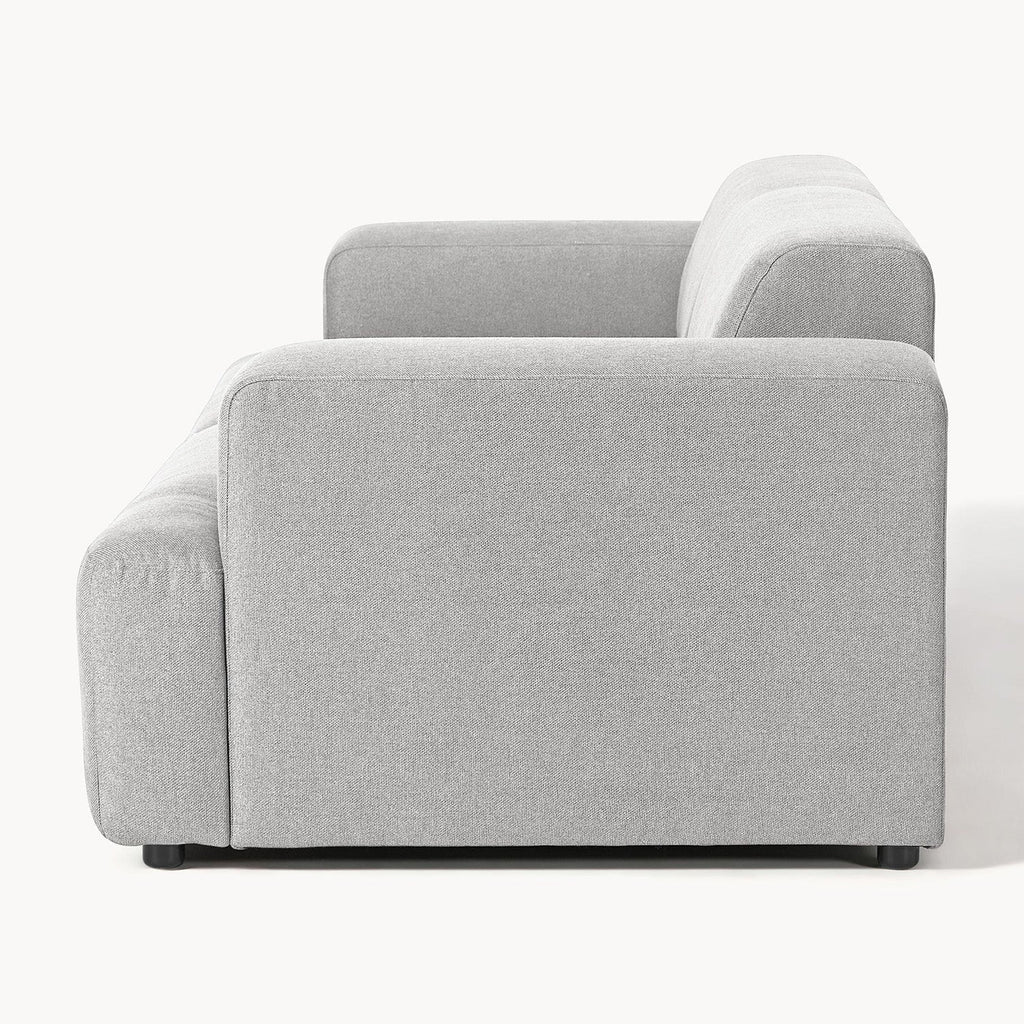 ComfortHaven Chic 2 Seater Sofa Grey