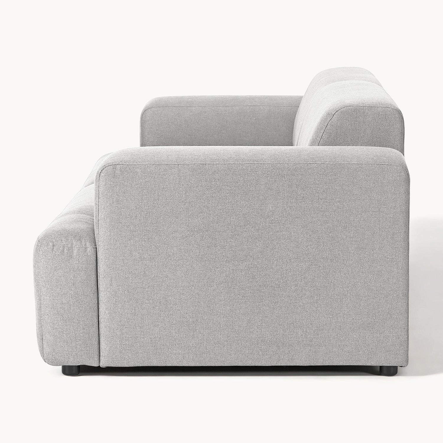 ComfortHaven Chic 2 Seater Sofa Grey