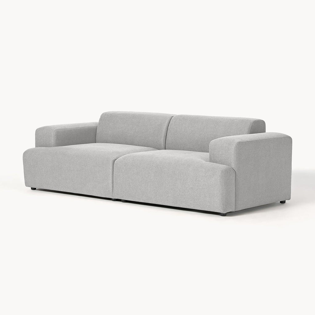 ComfortHaven Chic 2 Seater Sofa Grey