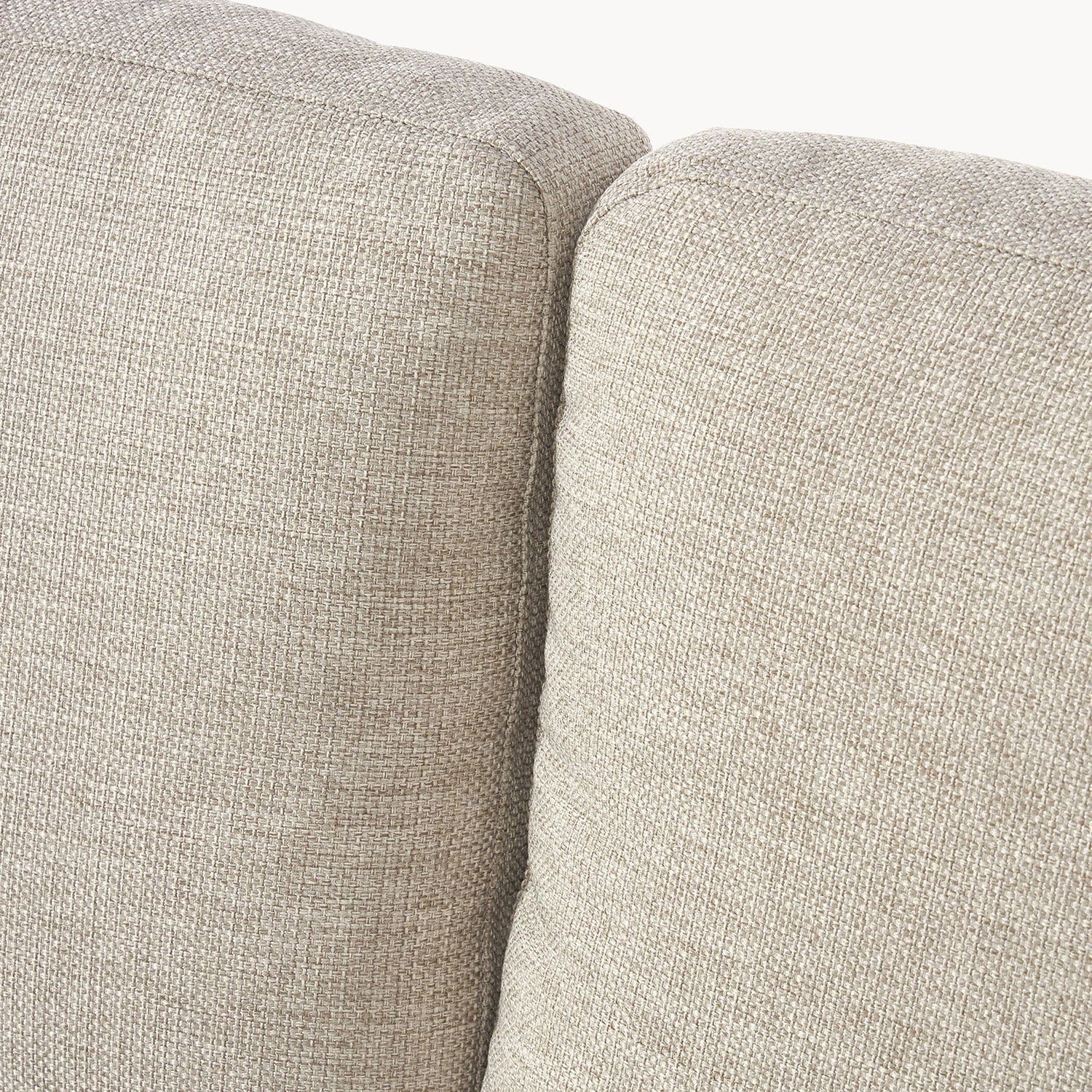 ModernElegance L Shaped 3 Seater Sofa Crème