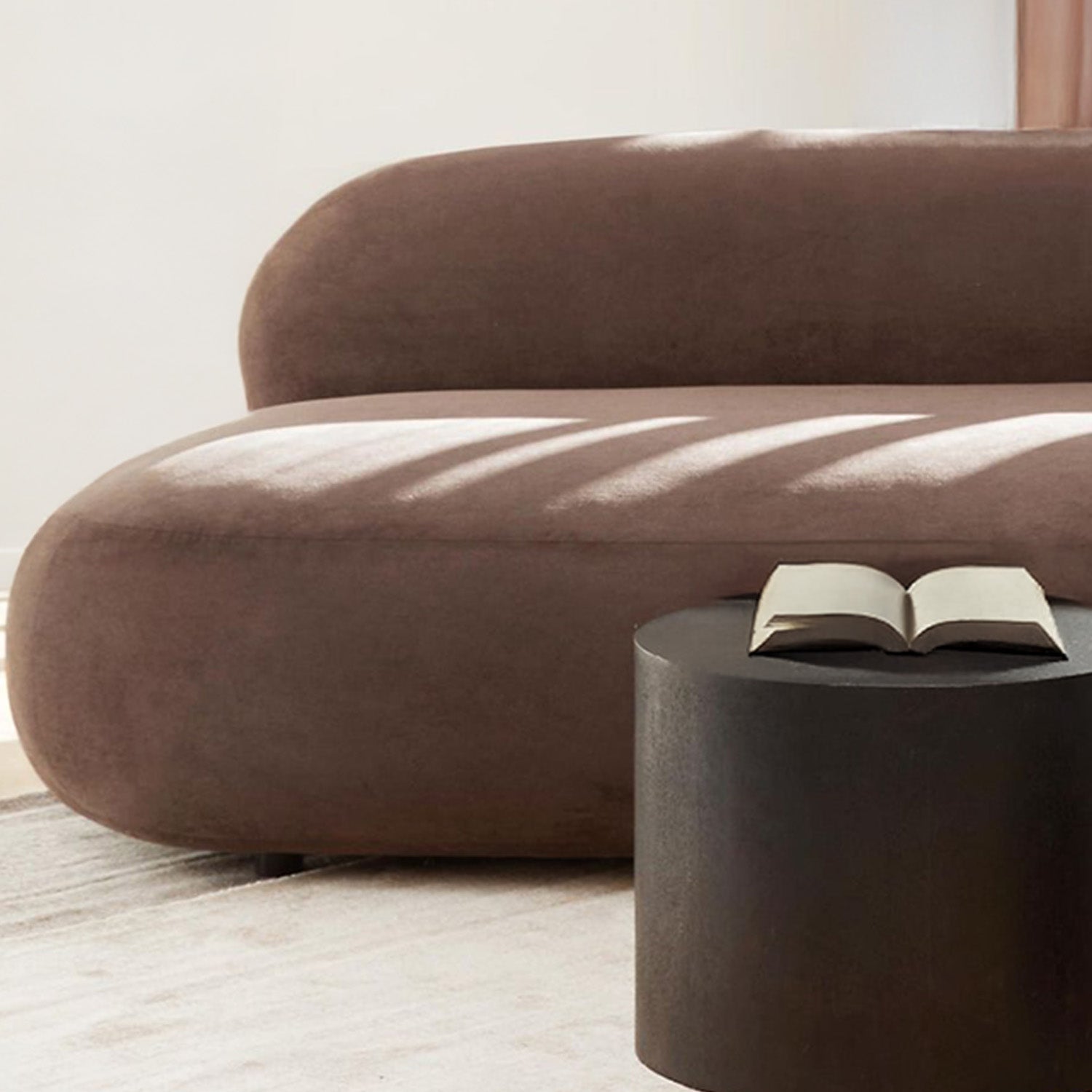 LuxeLounge Contemporary 3 Seater Sofa Mouse Grey