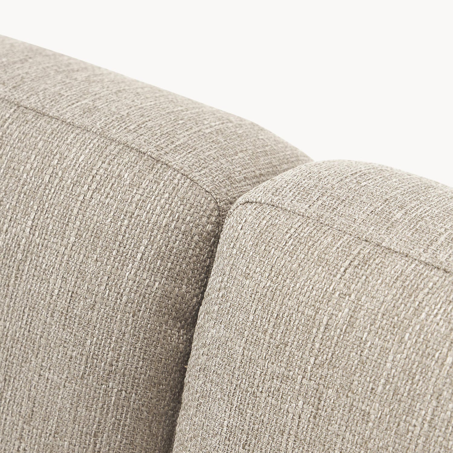 ModernElegance L Shaped 5 Seater Beige