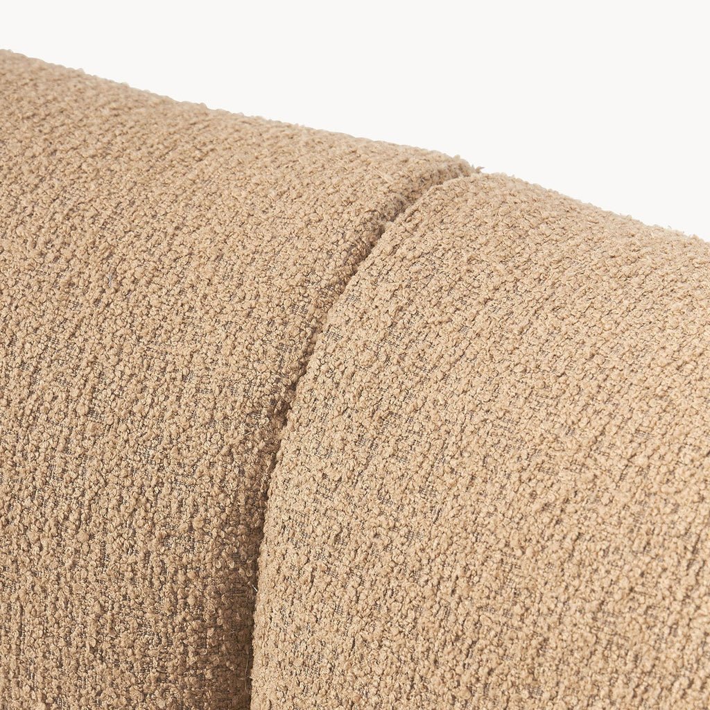 ZenLiving 3 Seater Sofa Boucle Beige