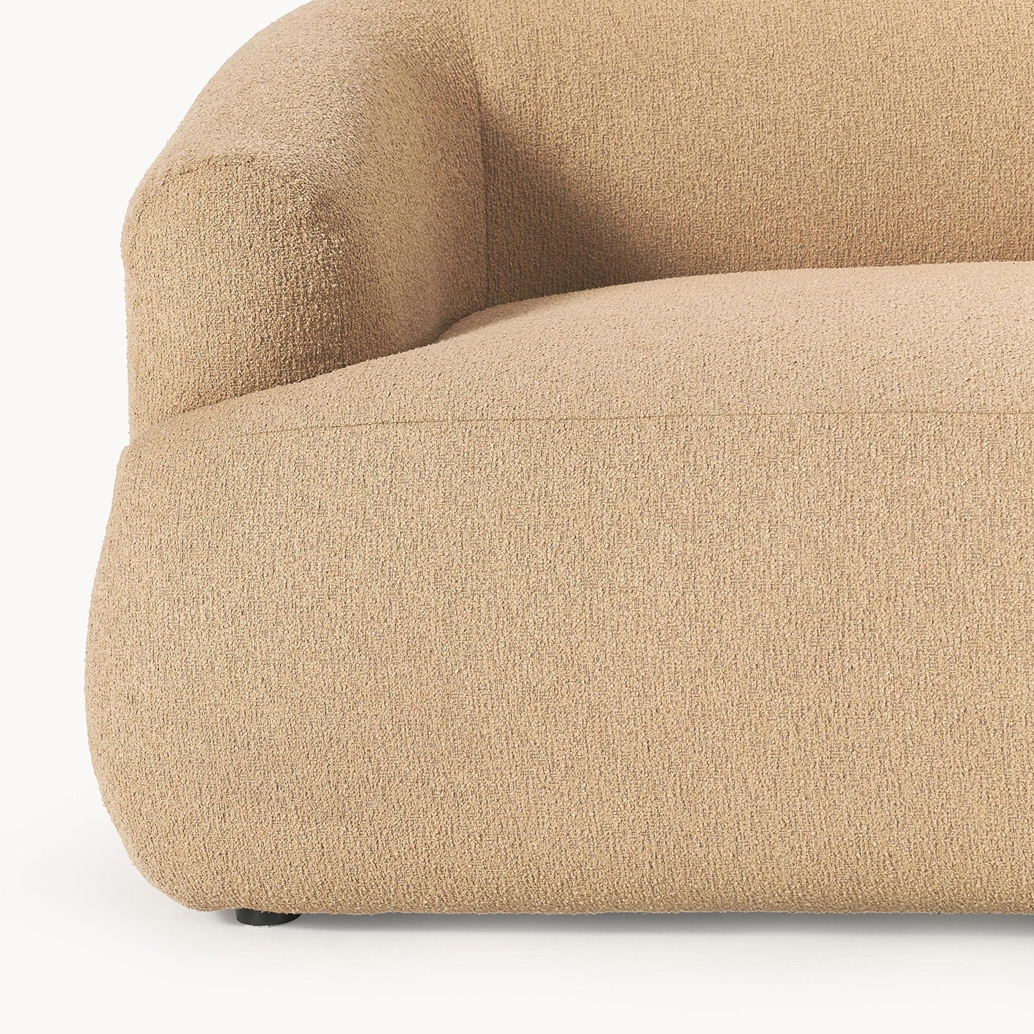 ZenLiving 3 Seater Sofa Boucle Beige