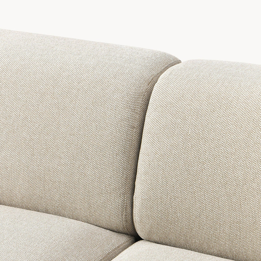 Sophisticated Comfort 2 Seater Sofa Creme