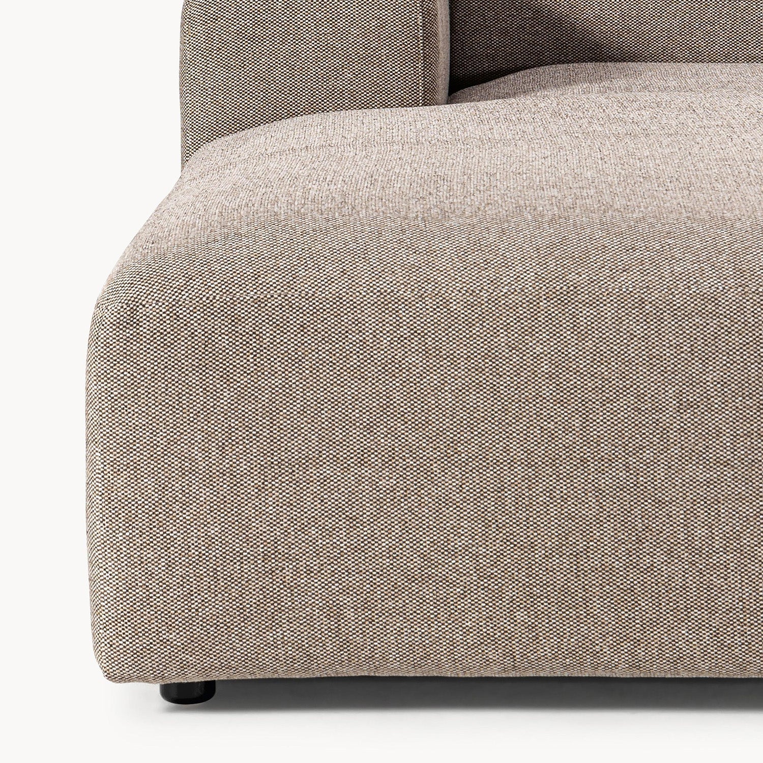 Sophisticated Comfort 3 Seater L Shaped Sofa Beige