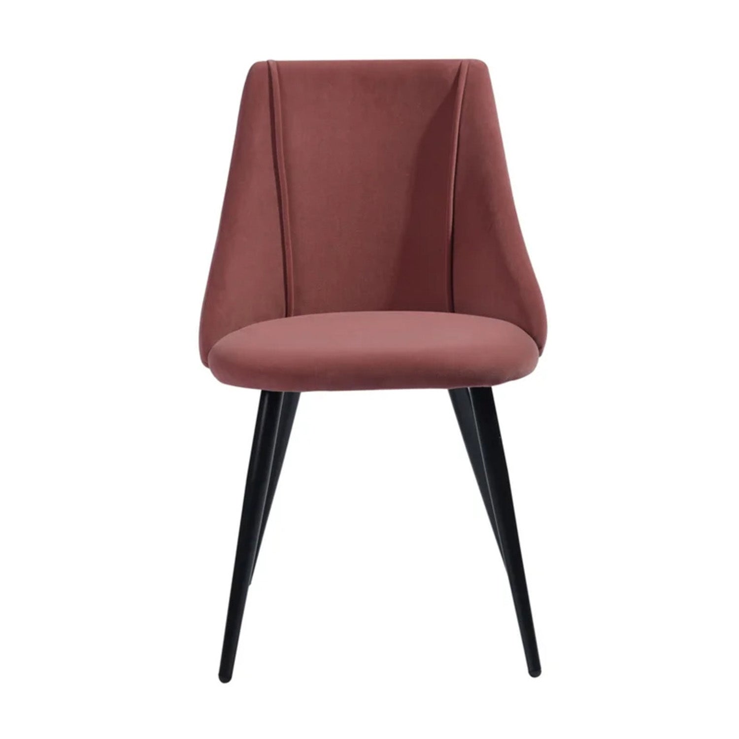 Luxurious Velvet Dining Designer Chair Onion Pink