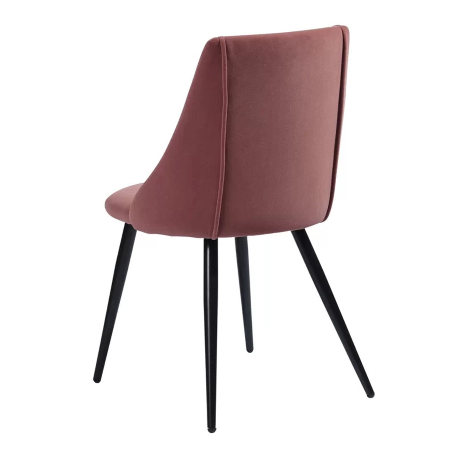 Luxurious Velvet Dining Designer Chair Onion Pink