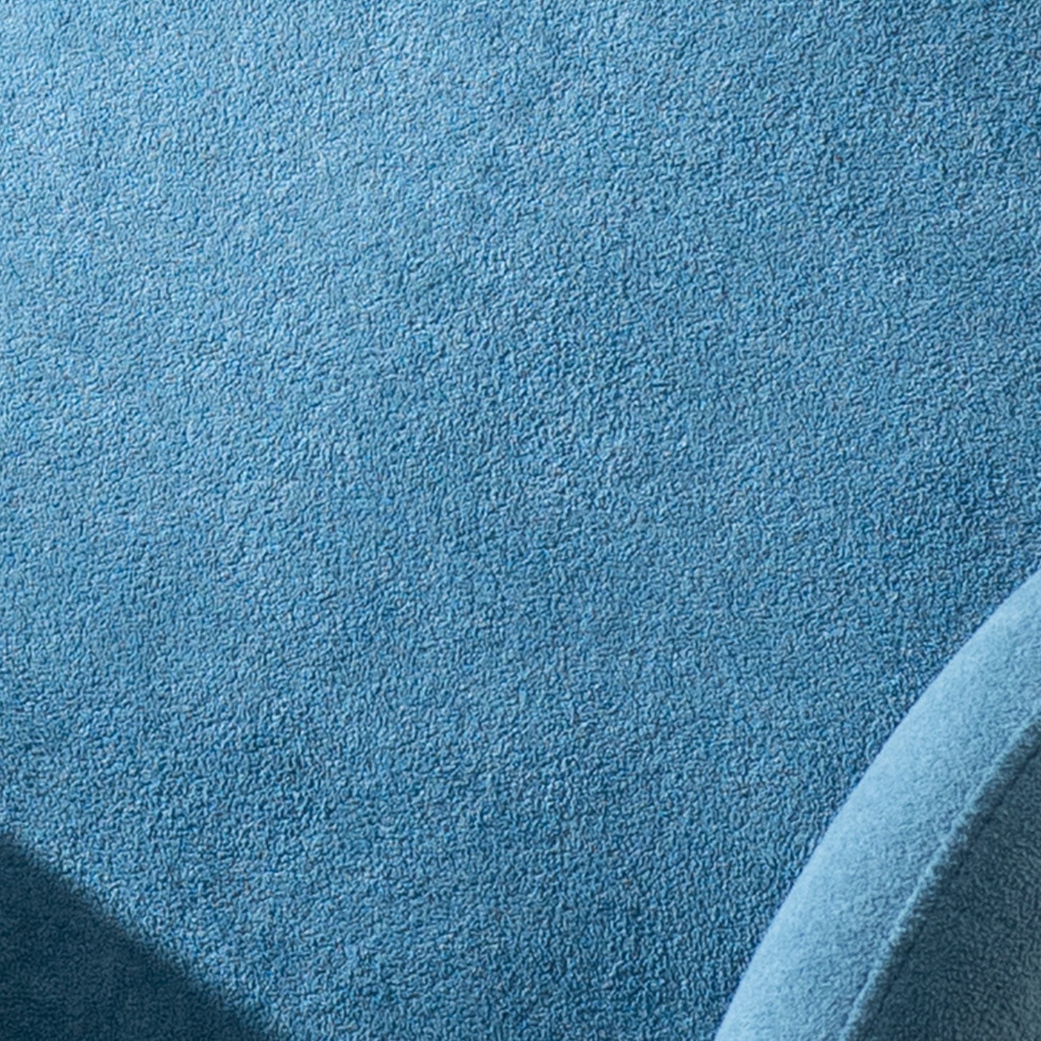 Breezy Blue Boucle Lounge Chair With Sleek Armrests | Nestroots