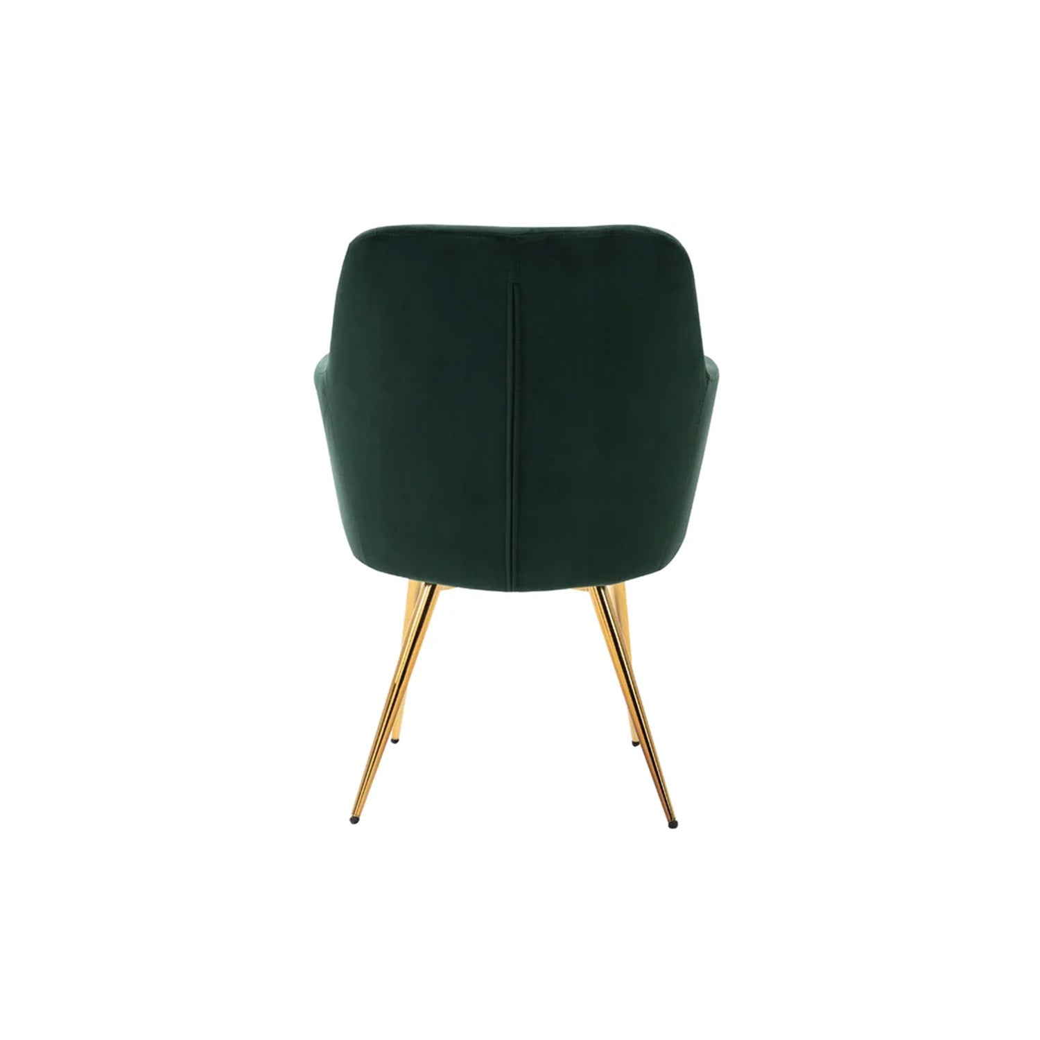 Luxurious Velvet Accent Dining Chair Green