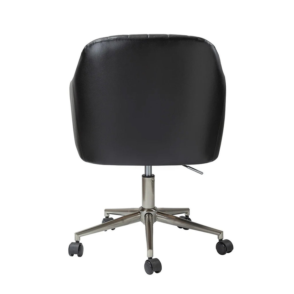 Regency Style Home Office Chair Black
