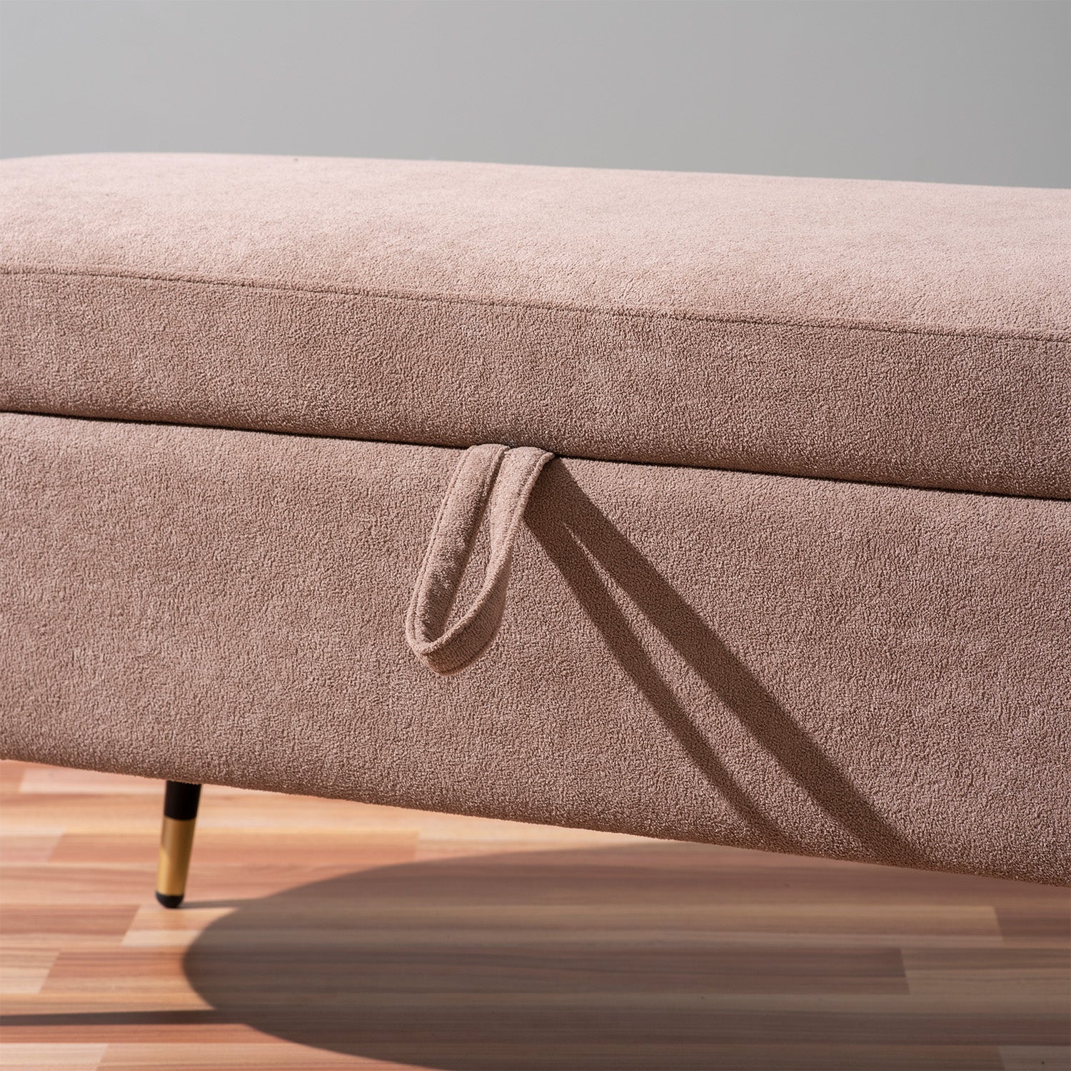 Beige Box Timeless Bench With Storage | Nestroots