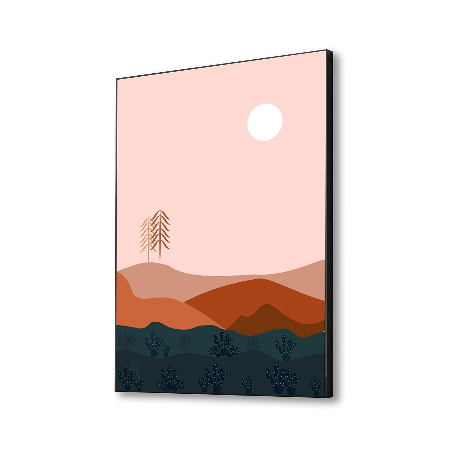 Coastal Rhapsody Canvas Wall Painting