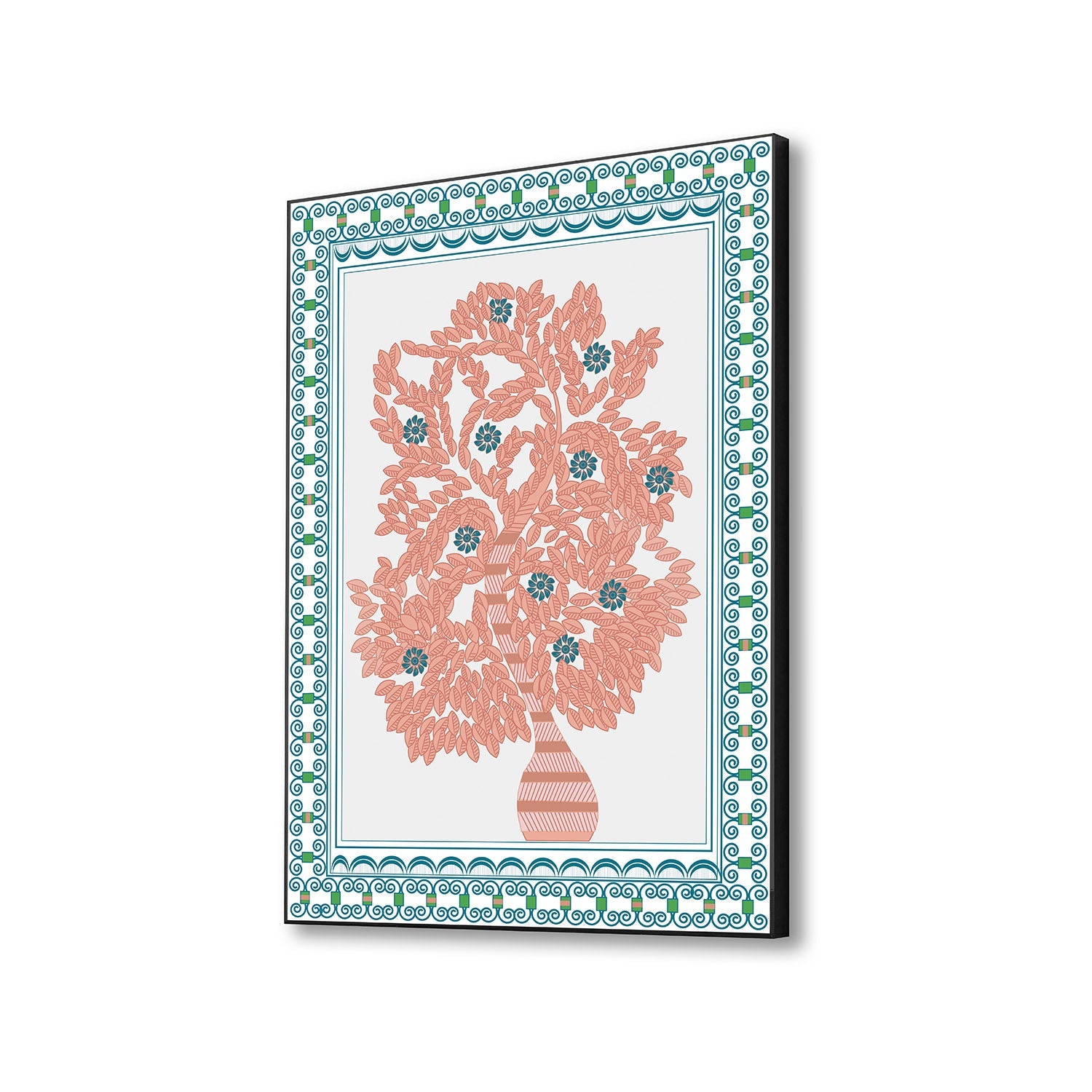 Rhythm of Life Wall Painting