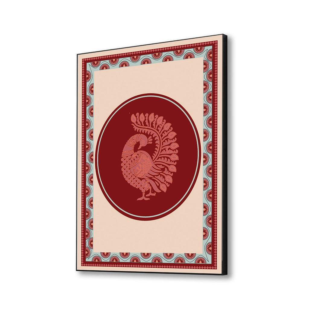 Dance of the Sunbird Wall Painting