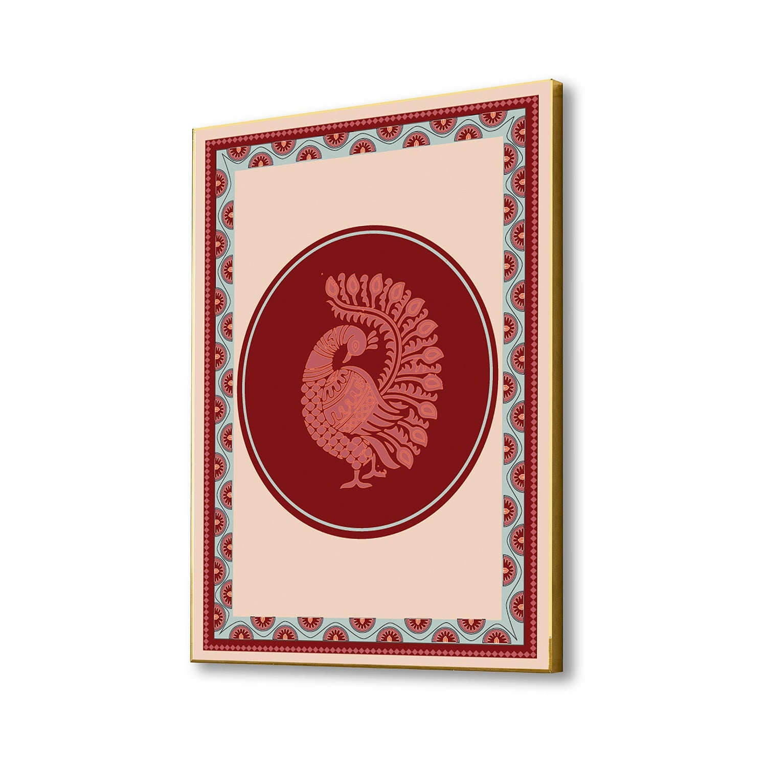 Dance of the Sunbird Wall Painting