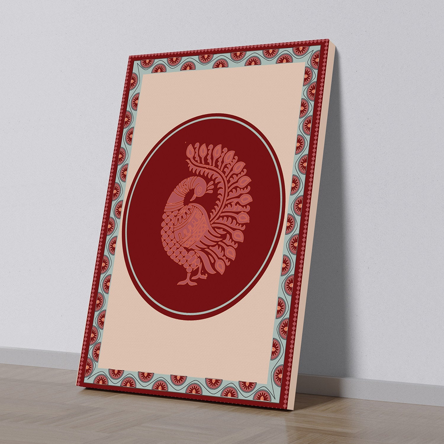 Dance of the Sunbird Wall Painting