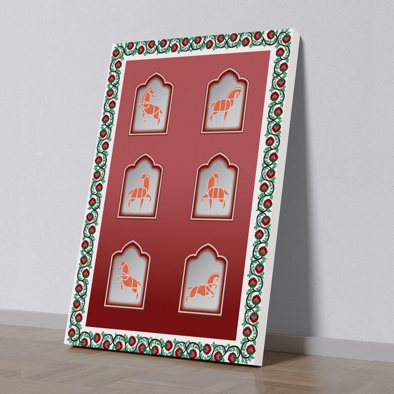 Invitation to a Royal Past Wall Painting