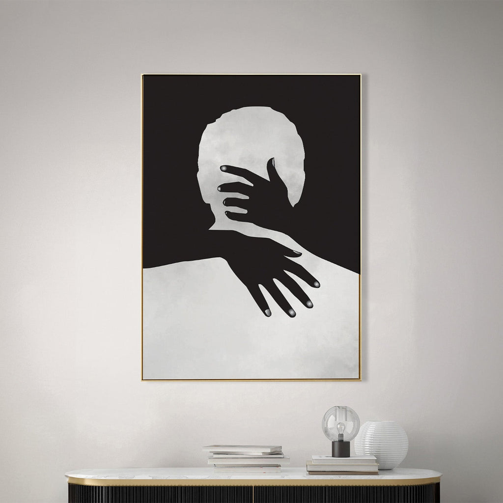 Behind the Veil Wall Painting