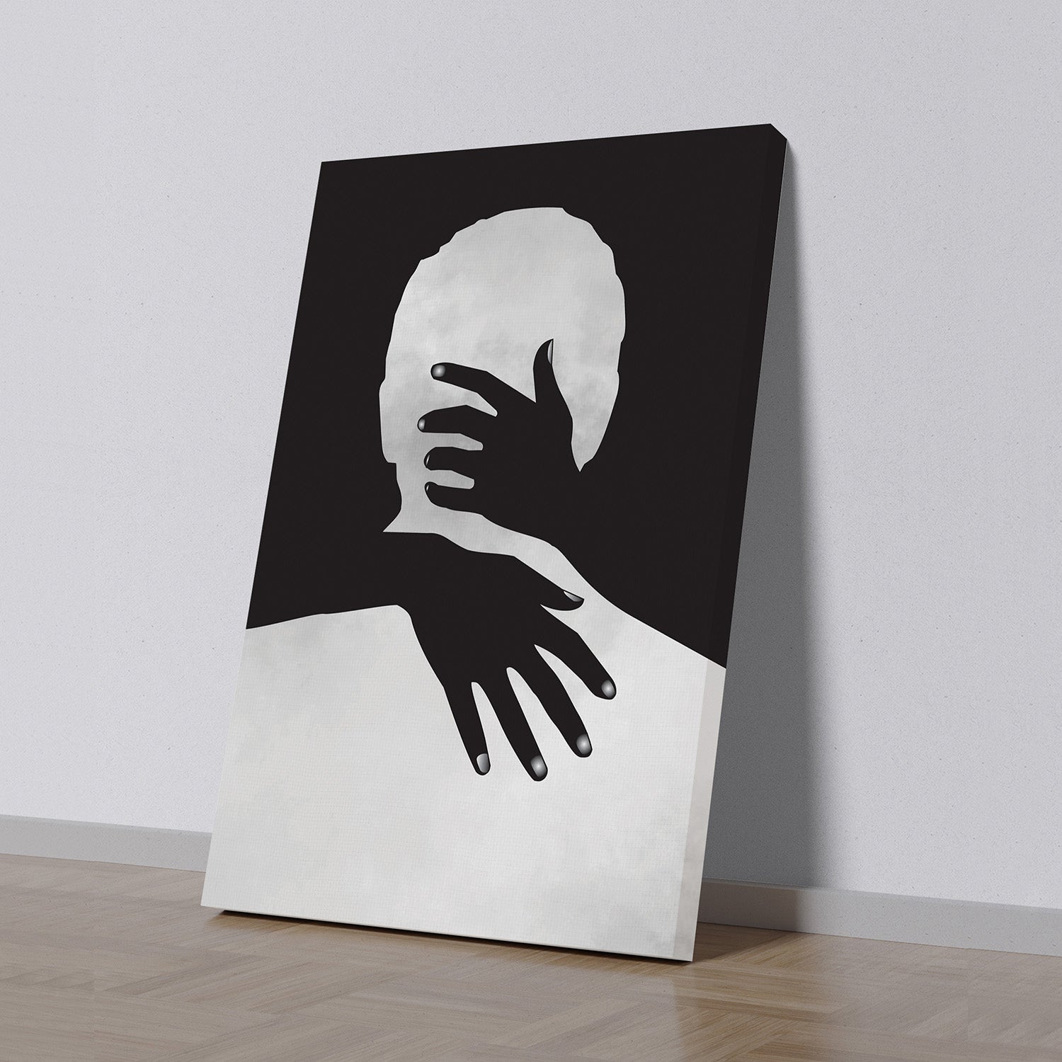 Behind the Veil Wall Painting