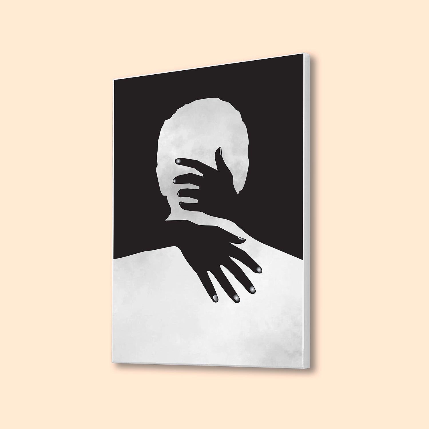 Behind the Veil Wall Painting