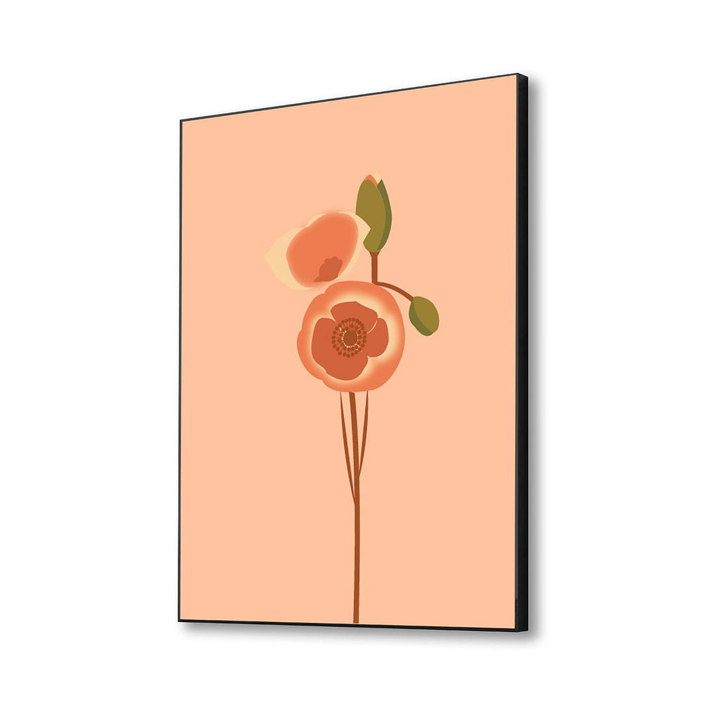 Exquisite Botanical Art Print: Captivating Canvas Wall Wainting