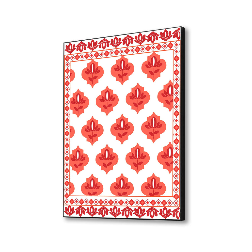 Ethnic Motif Print Canvas Art Printed Wall Painting