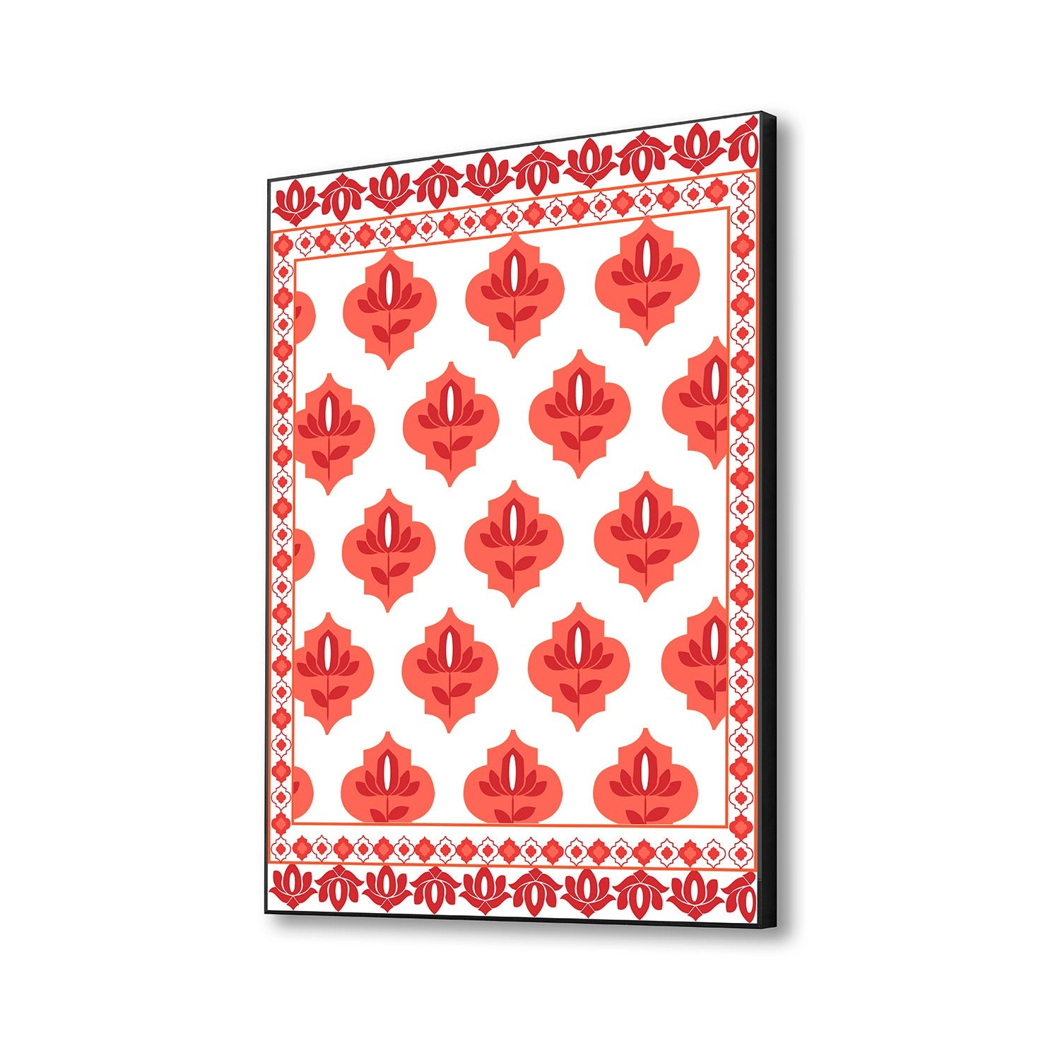 Ethnic Motif Print Canvas Art Printed Wall Painting