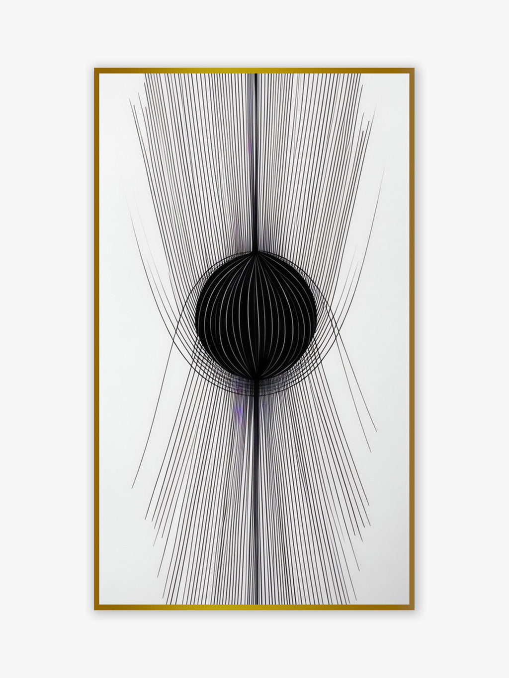 Monochrome Elegance: Striking Visual Contrast Canvas Wall Painting