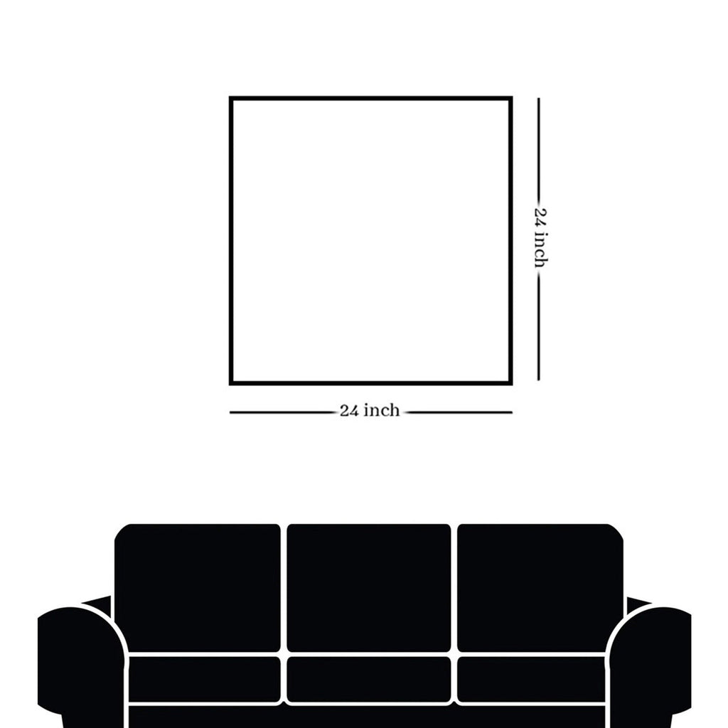 Modern Black and White Circles Set of 2 Canvas Wall Painting