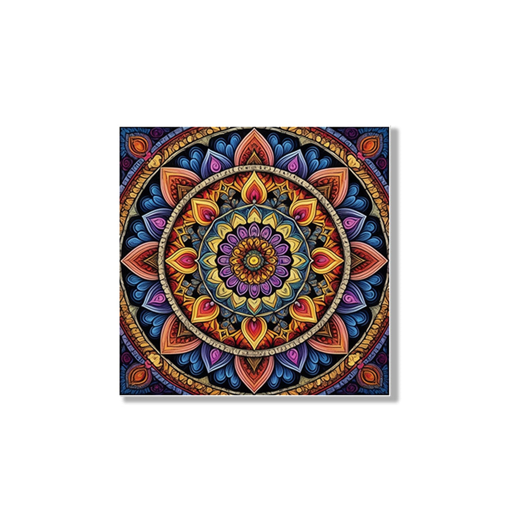 Elegant Mandala Canvas Art Collection Set of 4 Printed Wall Painting