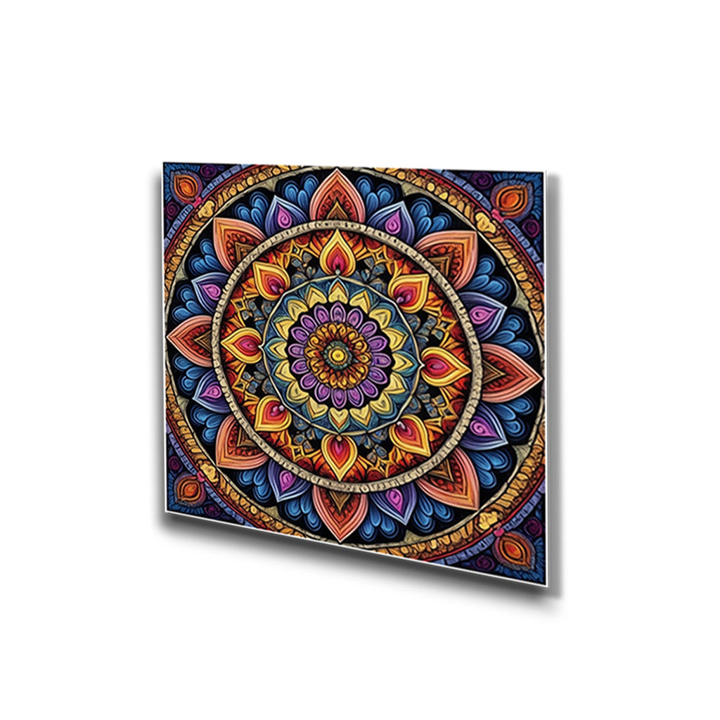 Elegant Mandala Canvas Art Collection Set of 4 Printed Wall Painting