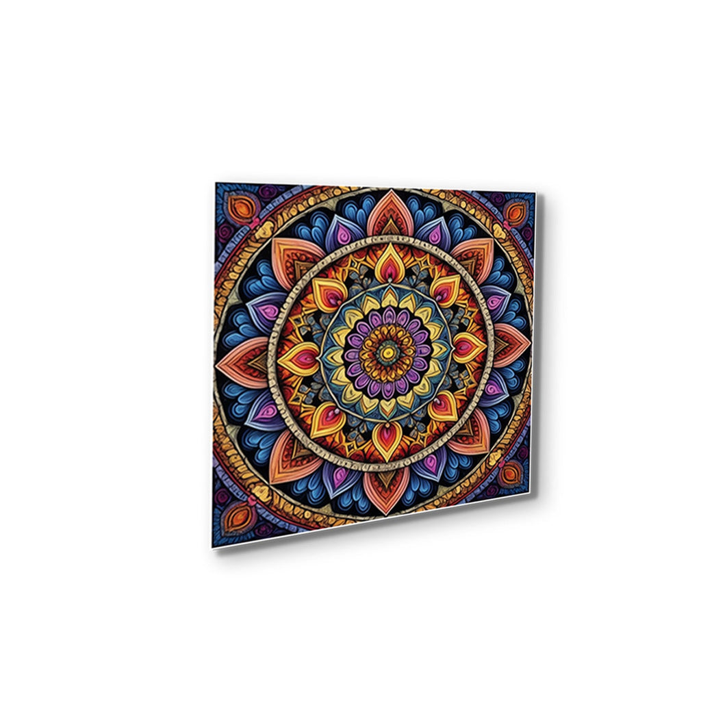 Elegant Mandala Canvas Art Collection Set of 4 Printed Wall Painting