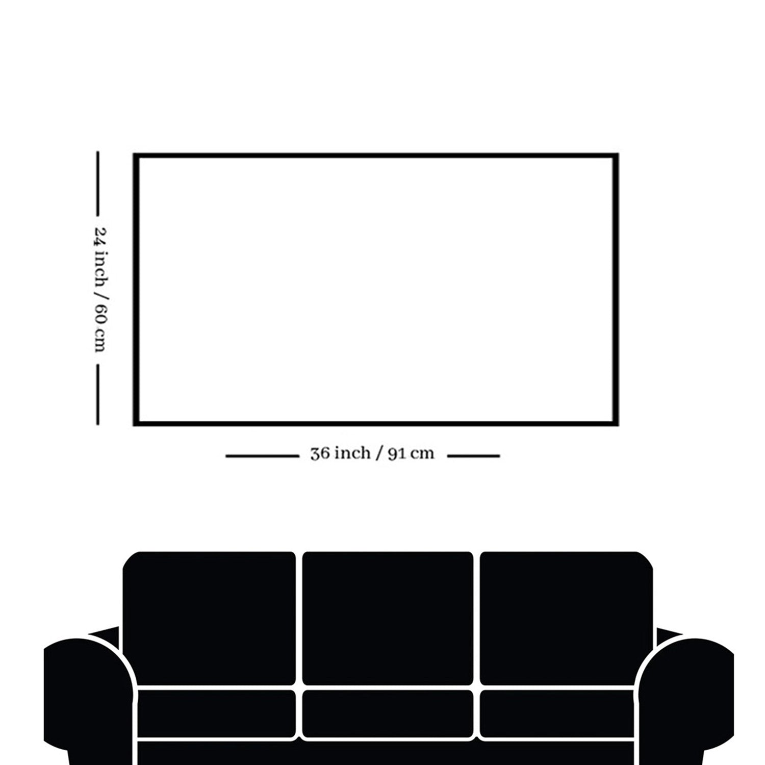 Classic Ikat Canvas Wall Art Painting