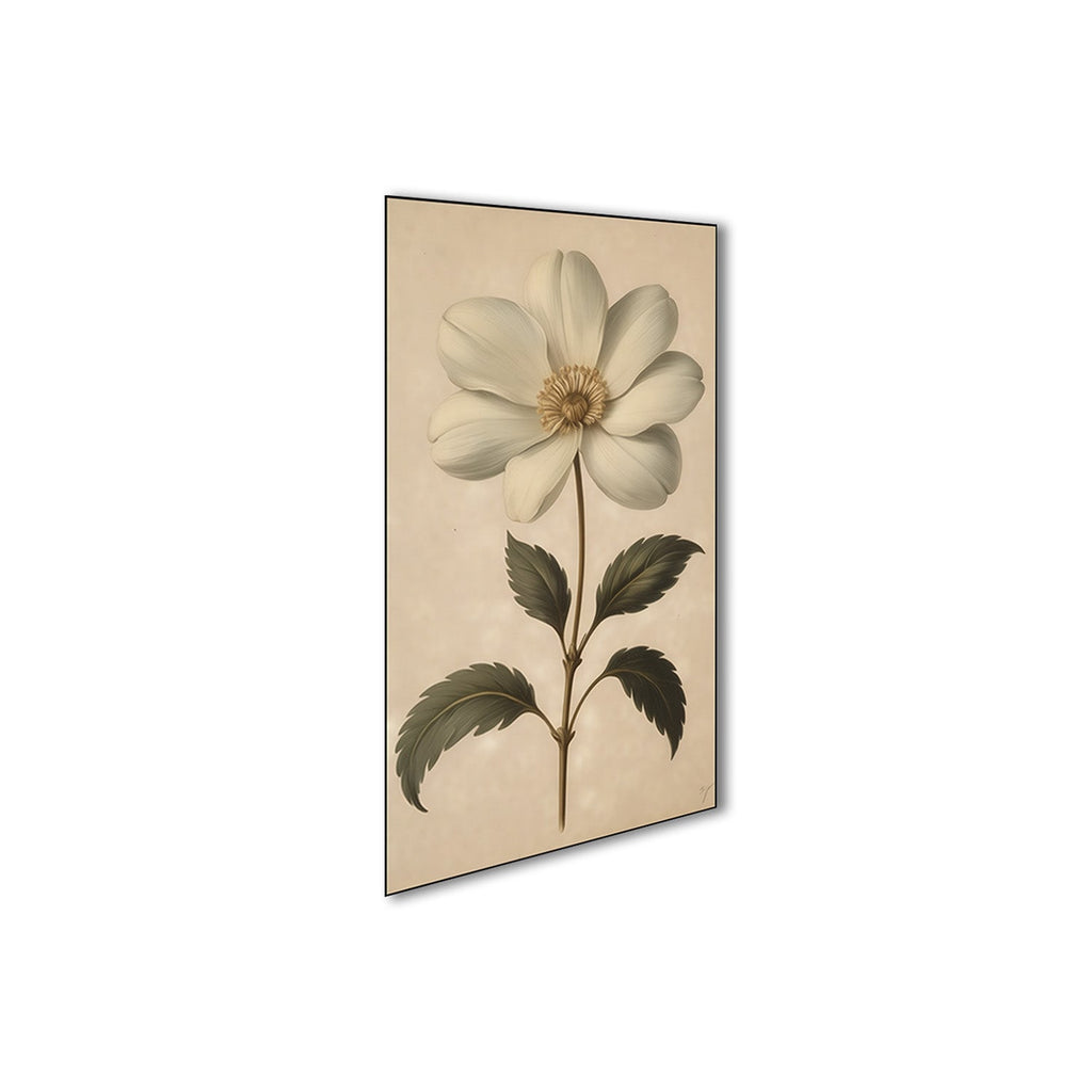 Delicate White Flower Canvas Series Set of 3 Printed Wall Painting